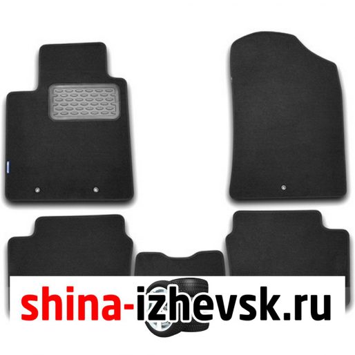 Коврик Autofamily коврик в салон текстильный черный для KIA Picanto II 5D 2011- в Ижевске